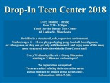 Drop-In Teen Center 2018; Every Monday – Friday from 2:30 – 5:30pm Youth Service Bureau Teen...