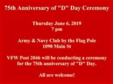 National Poppy Day; Saturday May 25, 2019 10 am - 1 pm Manchester Stop & Shop Make a...