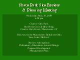 Skate Park Site Review & Planning Meeting; Wednesday May 29, 2019 6:30 pm Charter Oak Park ...