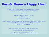 Beer & Business Happy Hour; WORK_SPACE Happy Hour program featuring a local brewery or business...