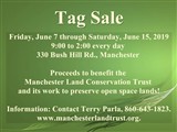 Tag Sale Donations; Donations will be accepted now through June 3 on most Mondays, Tuesdays,...